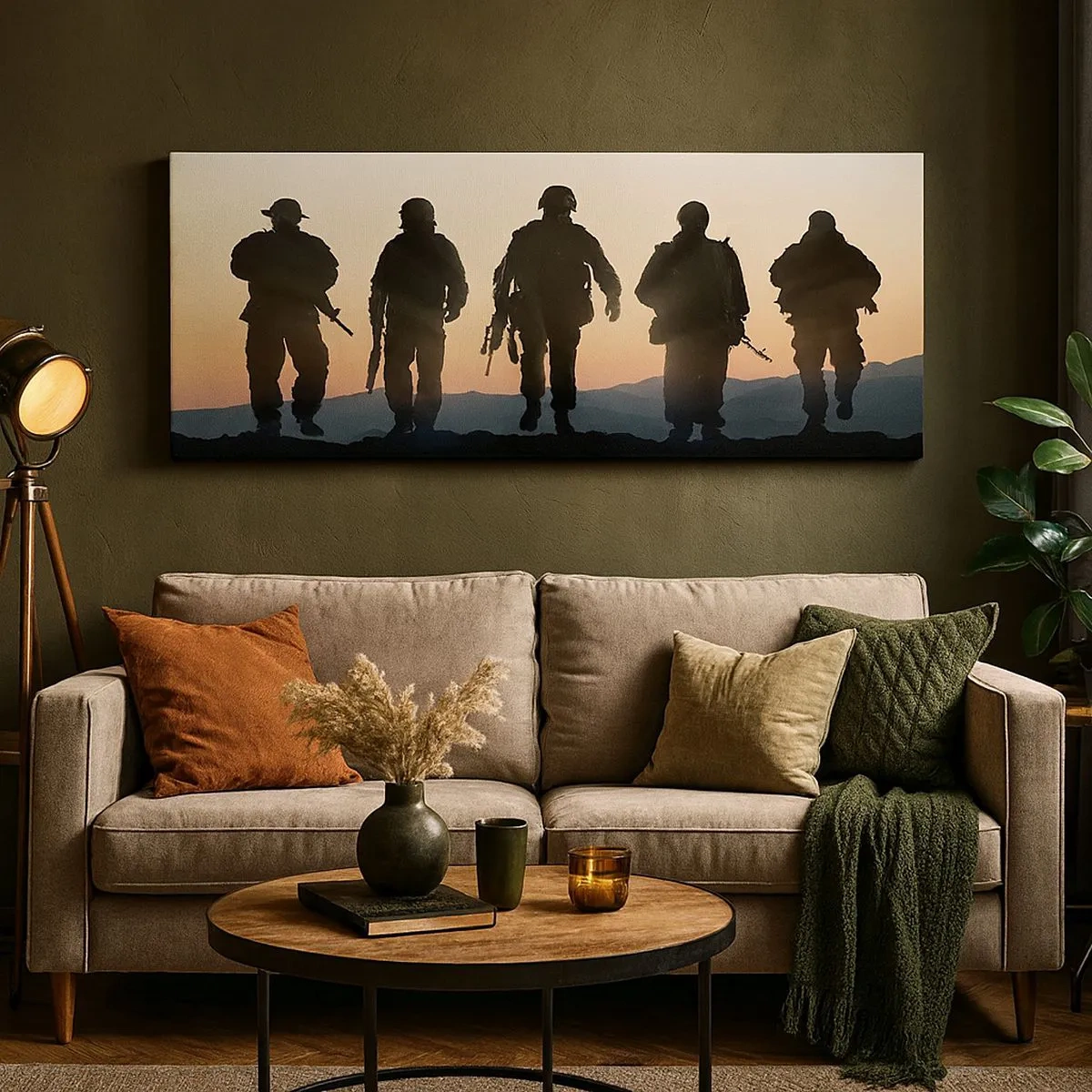 Canvas picture - Welcome to Our World - 100x40 cm