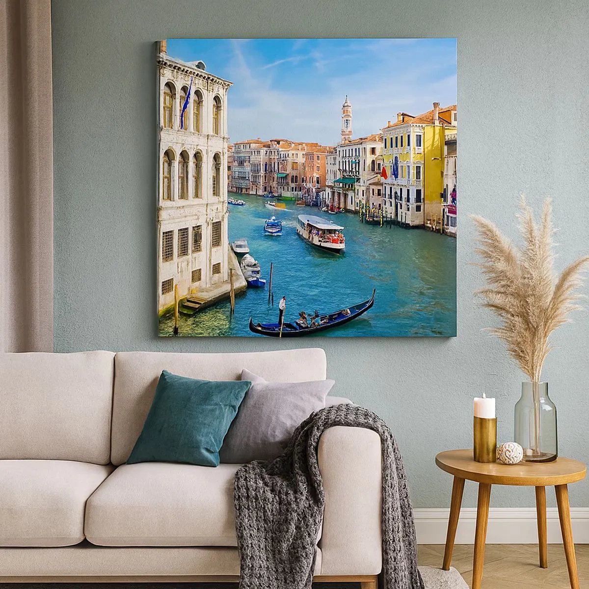 Canvas picture - Traffic Like Nowhere Else - 30x30 cm