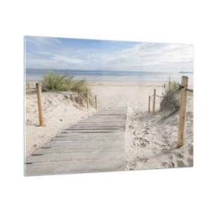 Glass picture - Until the Horizon - 100x70 cm