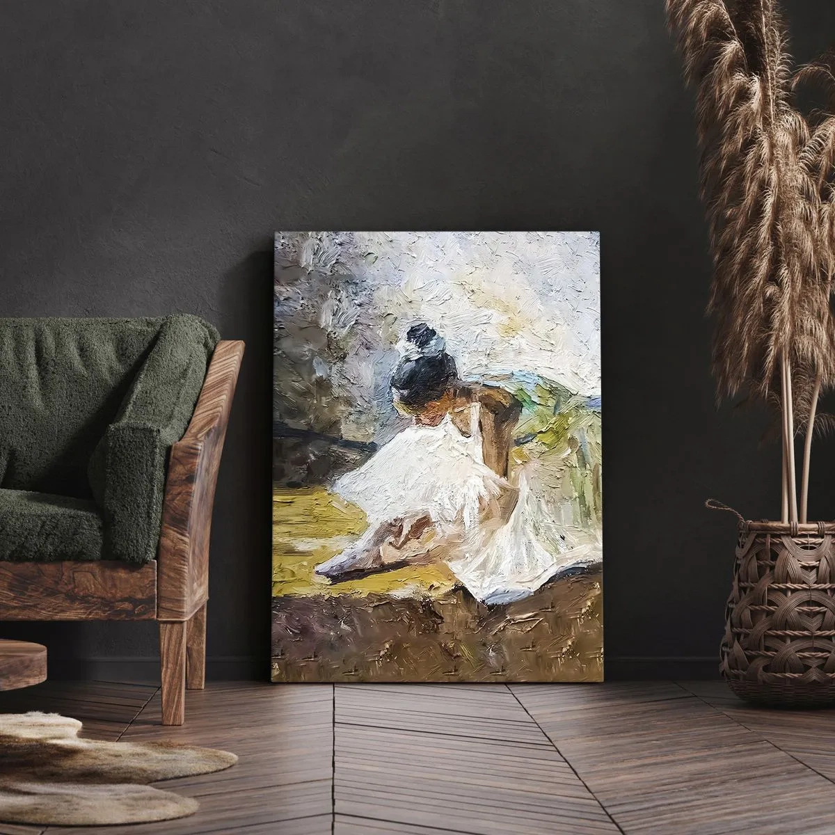 Canvas picture - From Degas' Painting - 80x120 cm