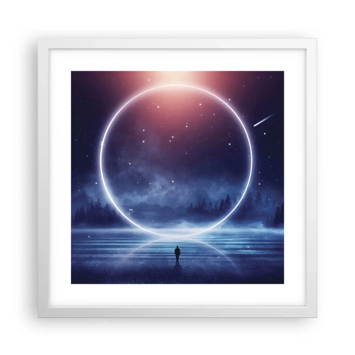 Poster in white frmae - They are Already Here… - 40x40 cm