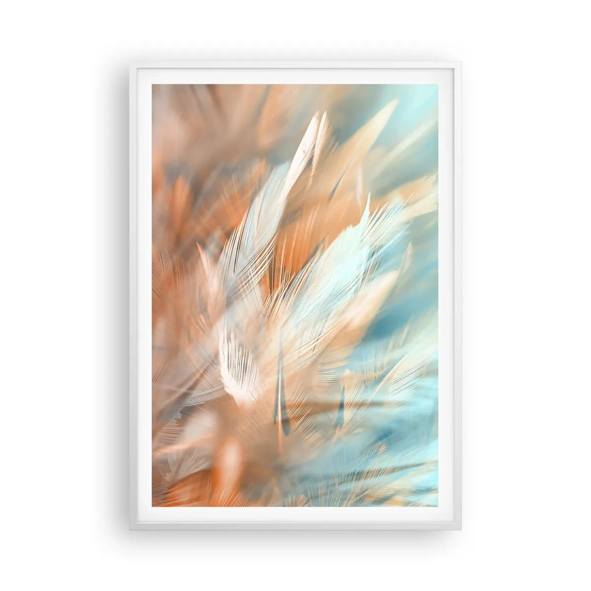 Poster in white frmae - In the Land of Gentleness - 70x100 cm