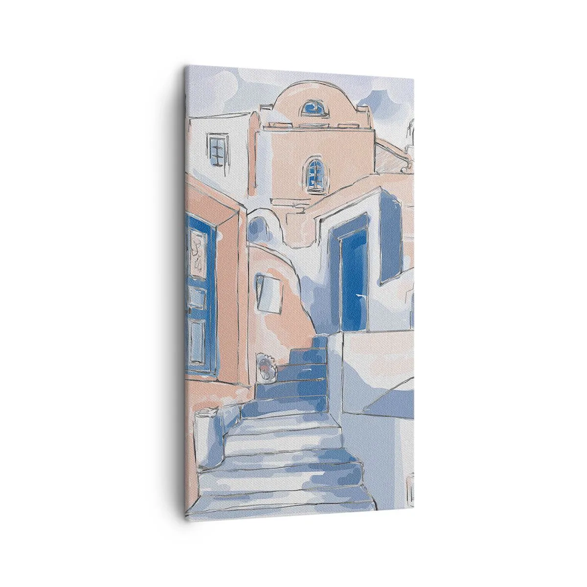 Canvas picture - Exotic City - 45x80 cm