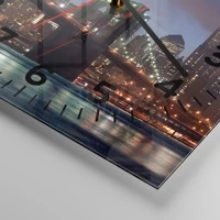 Clock face with numbers