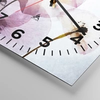 Clock face with numbers