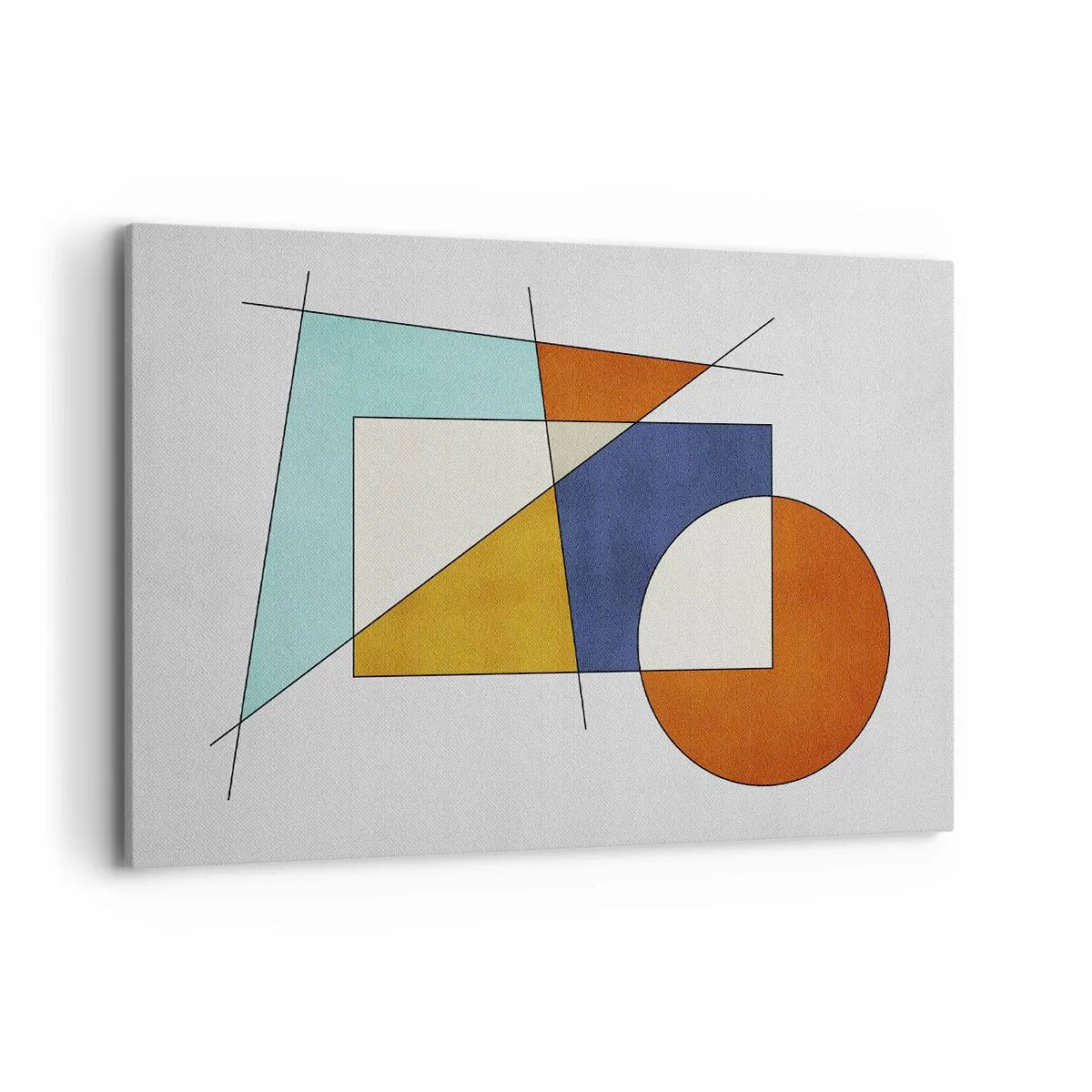 Canvas picture - Abstract: Modernist Fun - 120x80 cm
