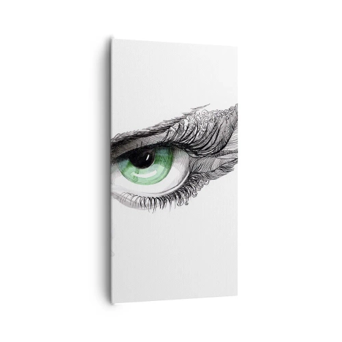 Canvas picture - Beautiful and Ready to Attack - 65x120 cm