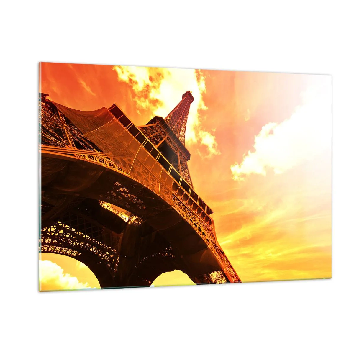 Glass picture - Monumental because Gilded by the Sun - 120x80 cm