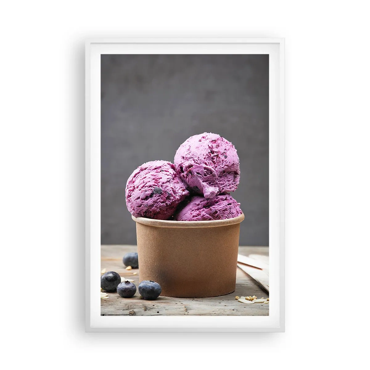 Poster in white frmae - Sweetness and Coolness - 61x91 cm