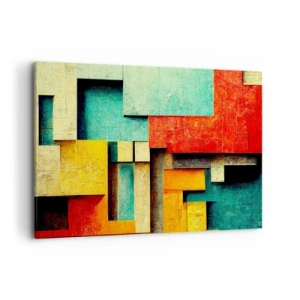 Canvas picture - Festival of Right Angles - 120x80 cm