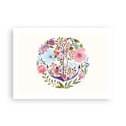 Poster - Good Dream of a Sailor - 70x50 cm