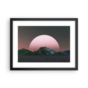 Poster in black frame - In a Neighbouring Galaxy - 40x30 cm