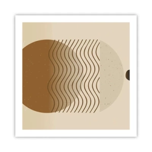 Poster - About the Origin of Geometrical Figures - 60x60 cm