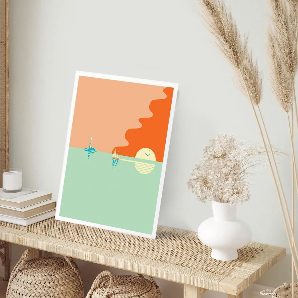 Poster - Ideal Sea Landscape - 50x70 cm