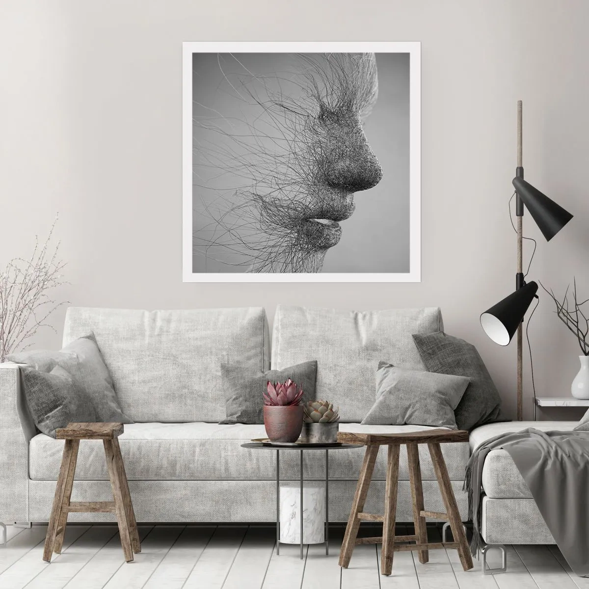 Poster - Spirit of the Wind - 30x30 cm