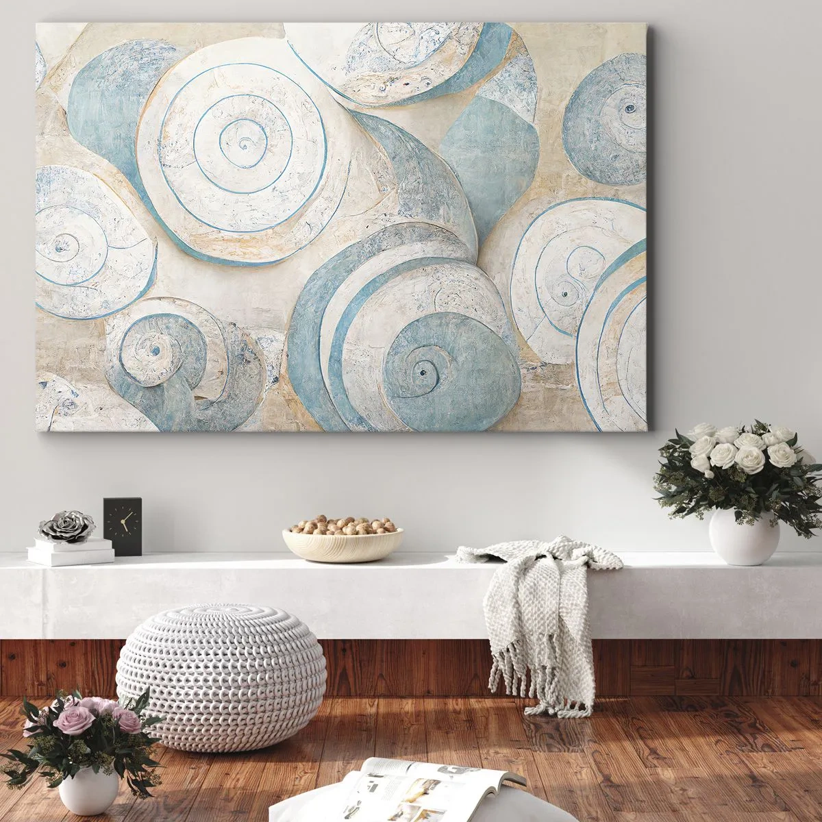 Canvas picture - What Does a Shell Hide? - 120x80 cm