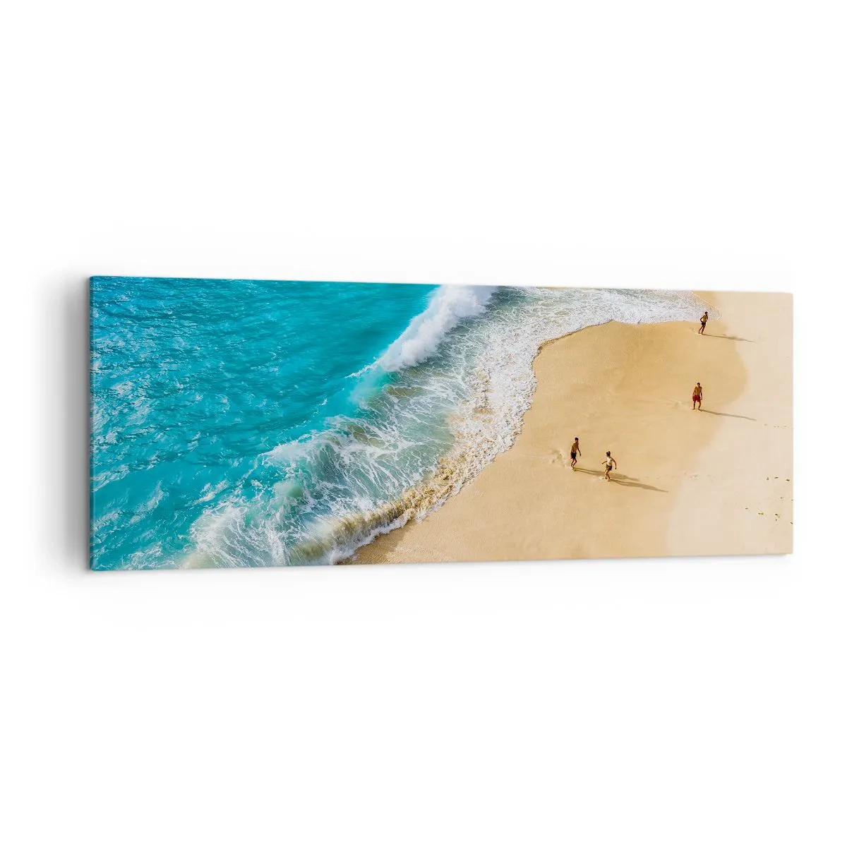 Canvas picture - And Next the Sun, Beach… - 140x50 cm