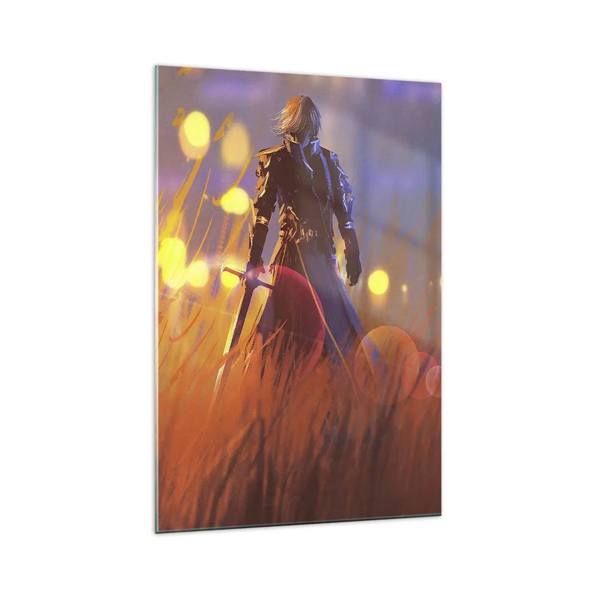 Glass picture - Knight-errant - 70x100 cm