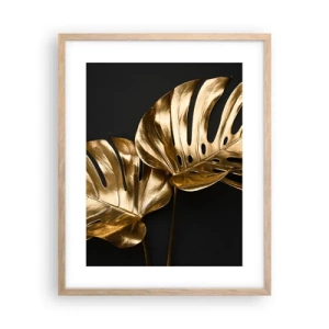 Poster in light oak frame - Tresaures of Nature - 40x50 cm