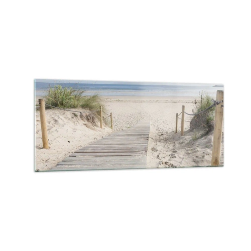 Glass picture - Until the Horizon - 120x50 cm