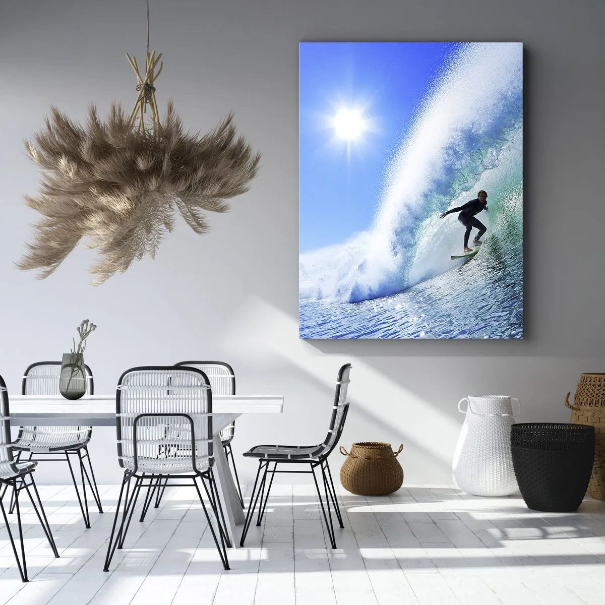 Canvas picture - Across Great Blue - 80x120 cm