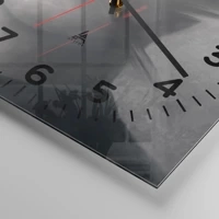 Clock face with numbers