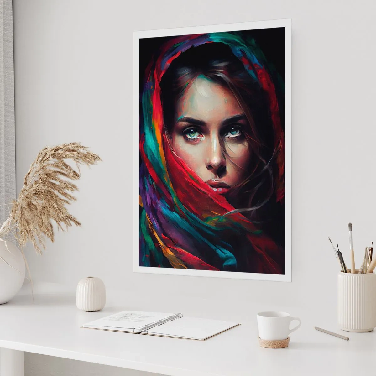 Poster - Green-eyed Secret - 70x100 cm