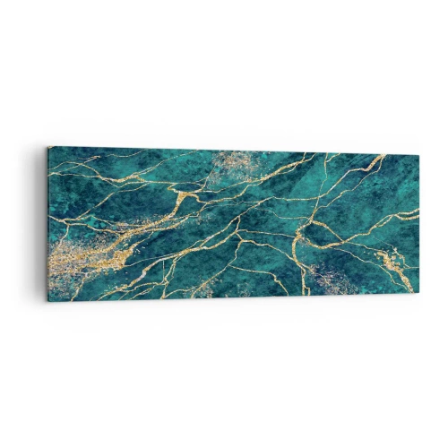 Canvas picture - Gold Vein - 140x50 cm