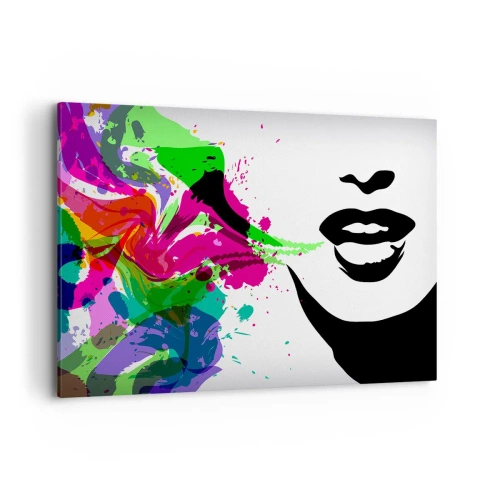 Canvas picture - Tale in Colours of a Rainbow - 120x80 cm