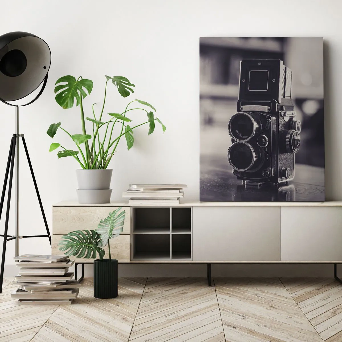 Canvas picture - Magic of the Old Photograph - 70x100 cm