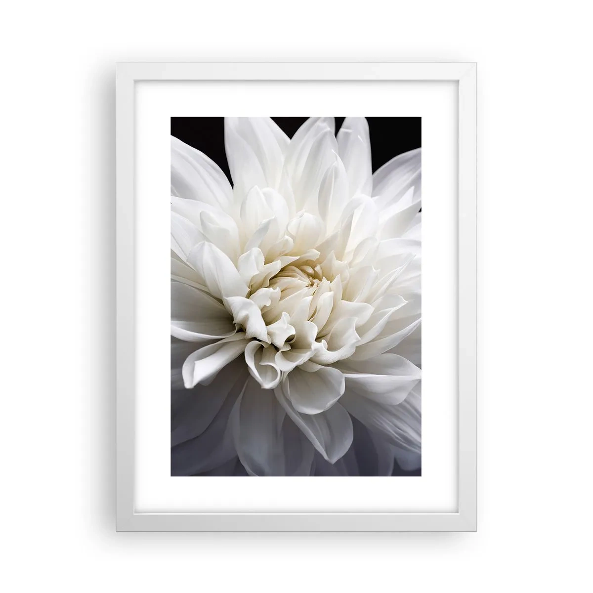 Poster in white frmae - Bride's Morning - 30x40 cm