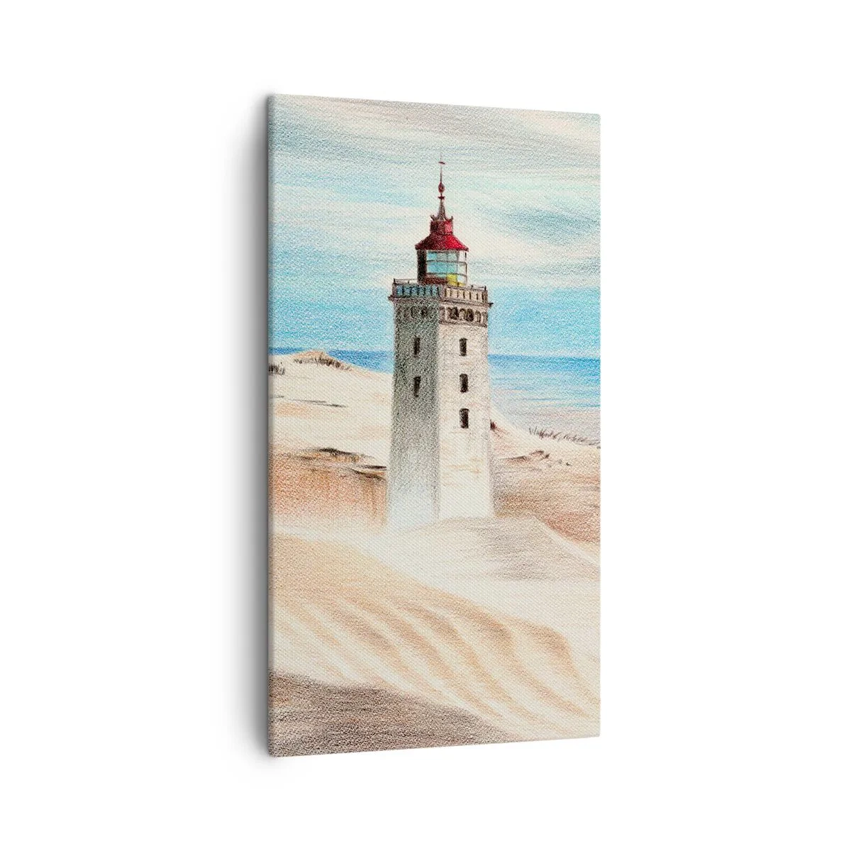 Canvas picture - Always Staring at the Sea - 45x80 cm