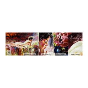 Photo Wallpaper Sample Standard Eco - Thoughtful Venus - Woman, Body, Piece - 100x30 cm