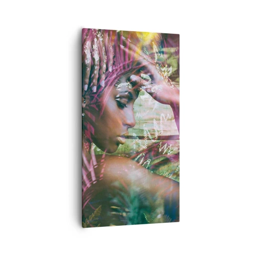 Canvas picture - Mother Nature in the Jungle - 55x100 cm