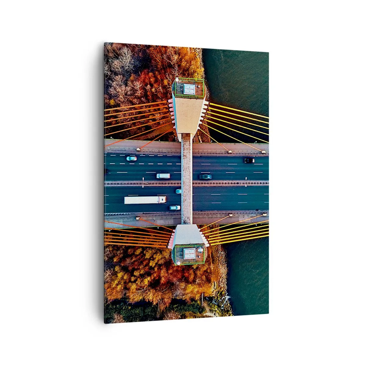 Canvas picture - Behind Seas and Oceans - 80x120 cm