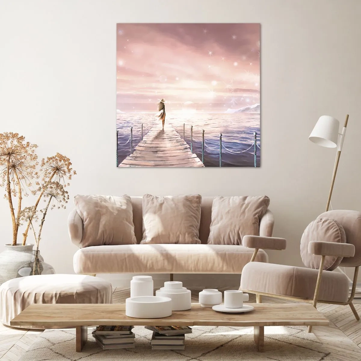 Canvas picture - In a Dream World - 40x40 cm