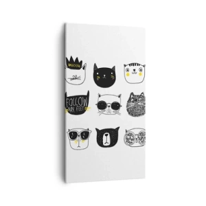 Canvas picture - Each Is Different All the Same - 45x80 cm