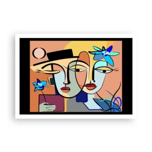 Poster - Rendez-vous Picasso Style - 100x70 cm