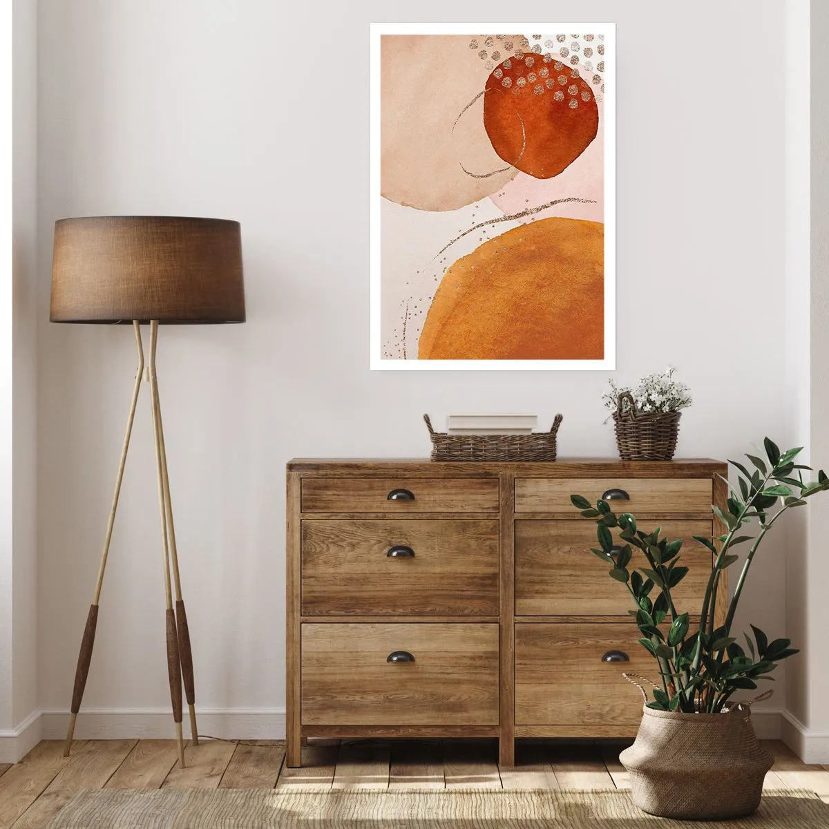 Poster - Roundness and Movement - 50x70 cm