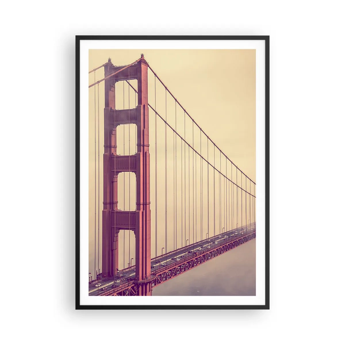 Poster in black frame - Between Heaven and Earth - 70x100 cm