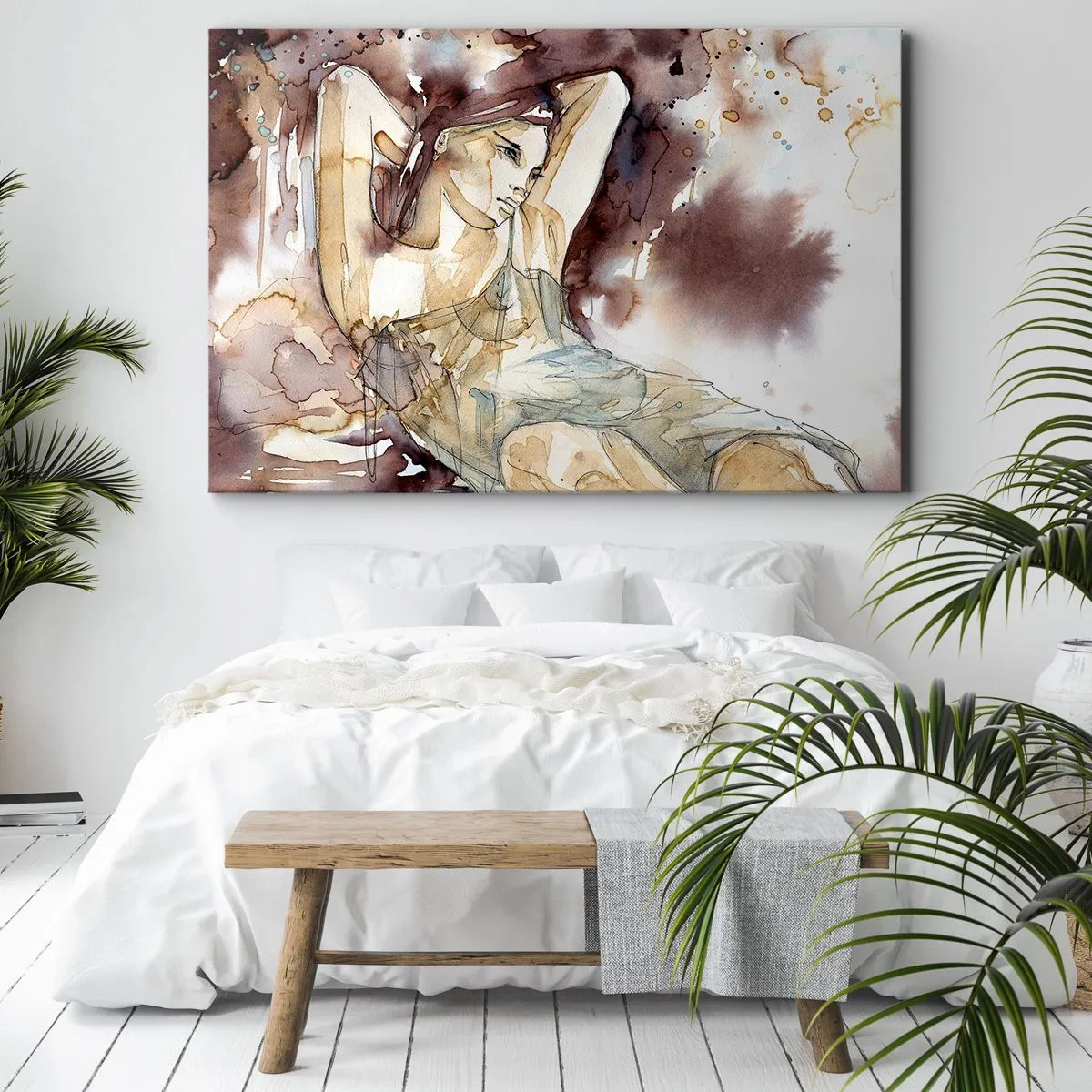 Canvas picture - In Lilly's Mood - 120x80 cm