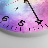 Clock face with numbers