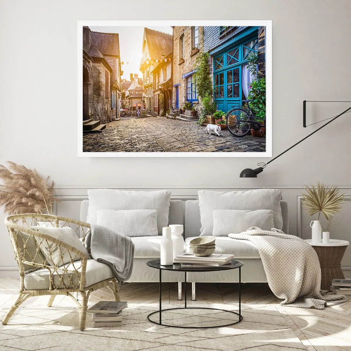 Poster - White Spirit of a Town - 40x30 cm