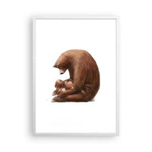 Poster in white frmae - Sweet Dreams, Kids - 50x70 cm