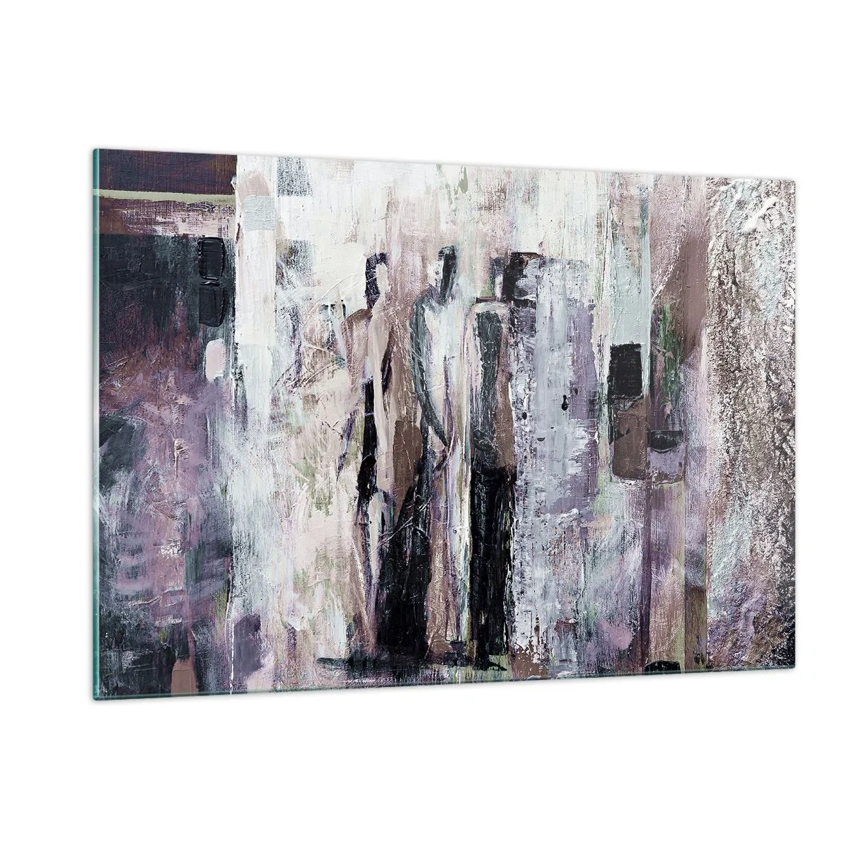 Glass picture - Mysterious Trio - 120x80 cm