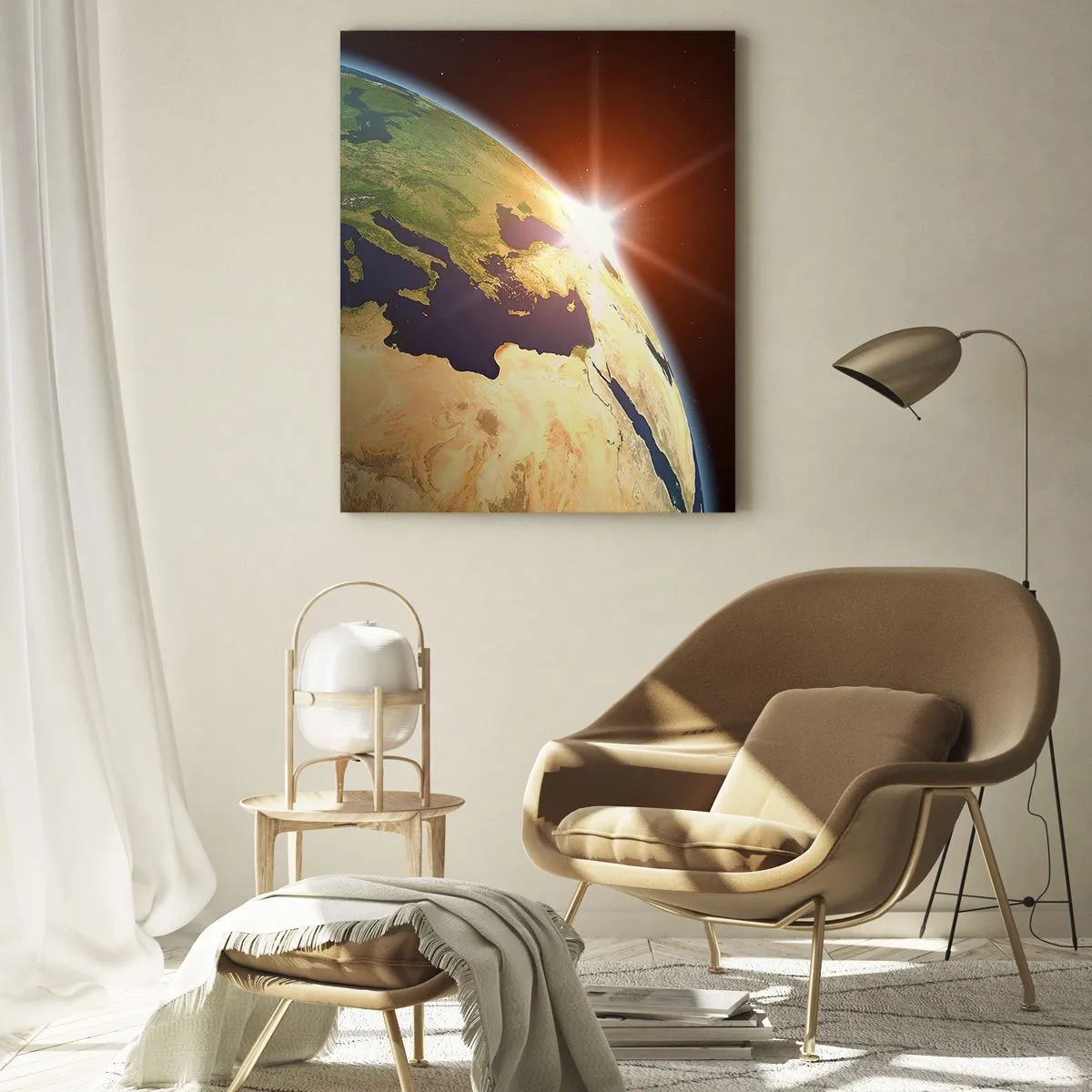 Glass picture - Sunrise  - 50x70 cm