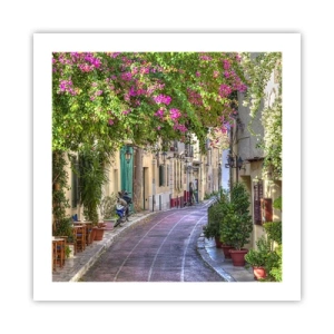 Poster - Blooming Alley - 50x50 cm