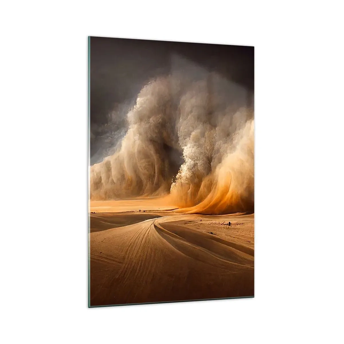 Glass picture - Rage of the Desert - 70x100 cm