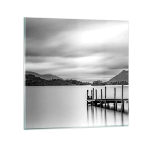 Glass picture - Tranquility and Power - 40x40 cm