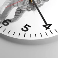 Clock face with numbers